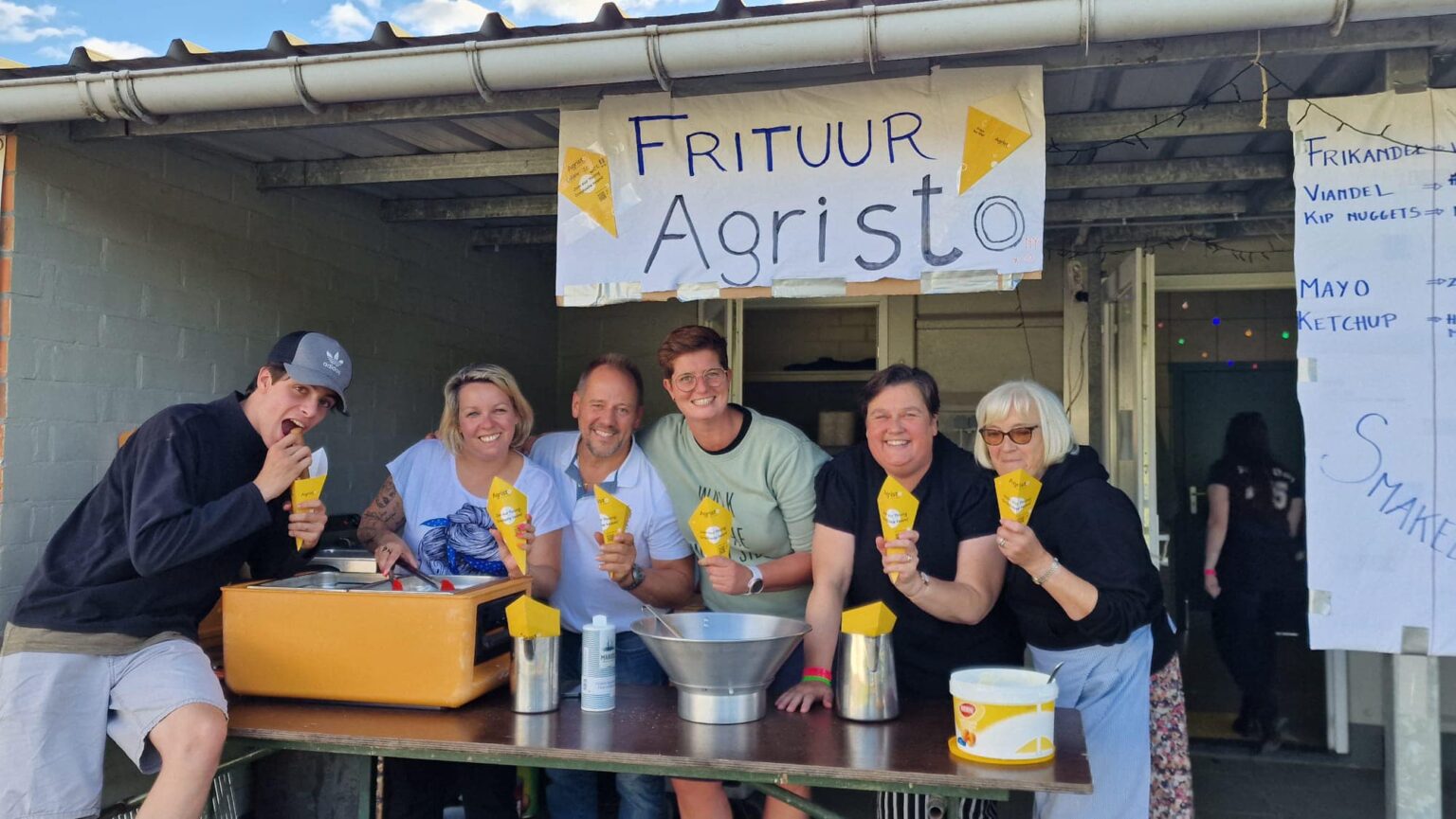 Vrijwilliger Saying Goodbye